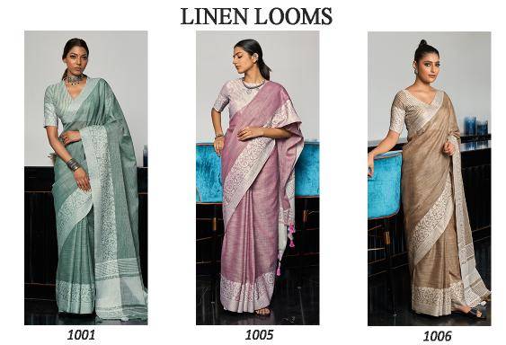 ASTITA LINEN LOOMS designer sarees online shopping